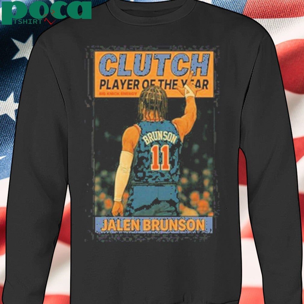Jalen Brunson clutch player of the year shirt