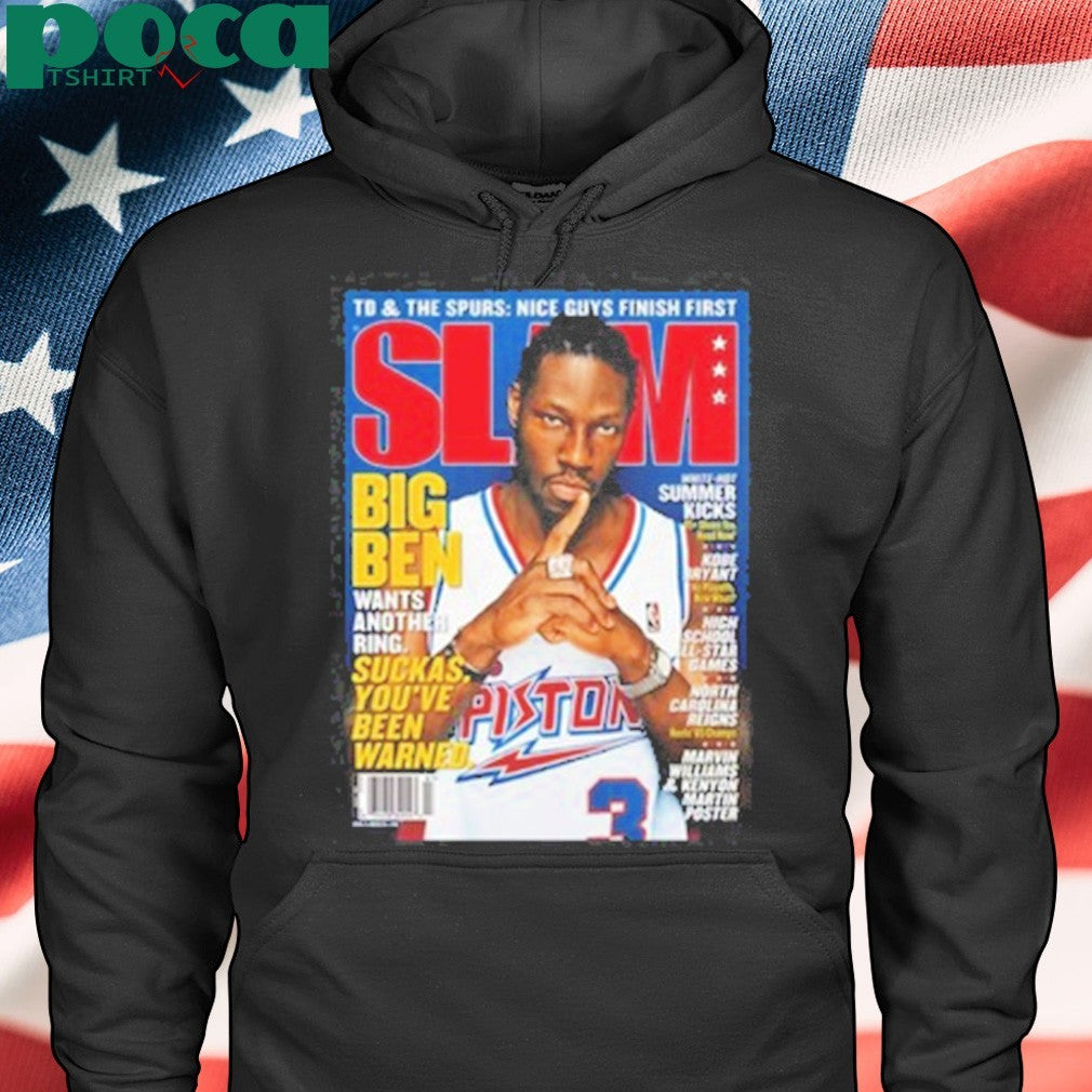 Jalen Duren ben wallace slam shirt