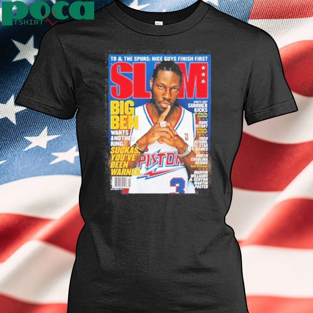Jalen Duren ben wallace slam shirt