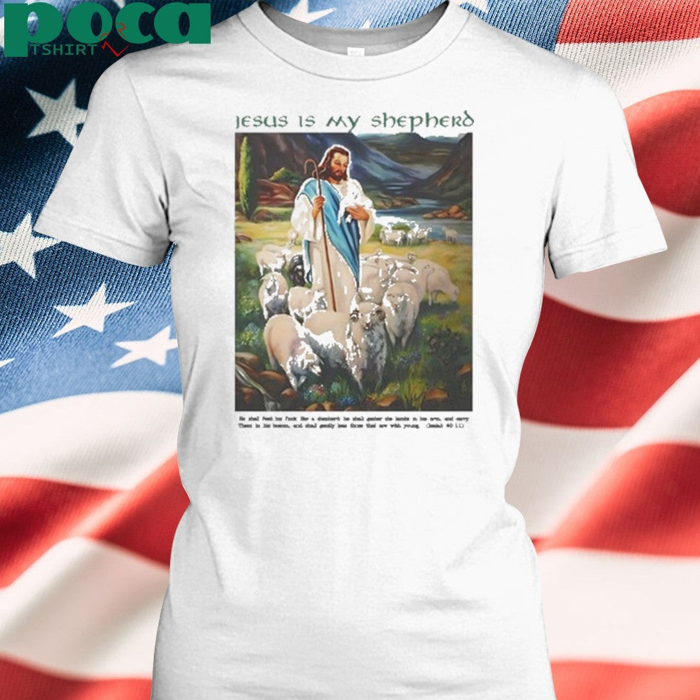 Jalen Williams Wearing Jesus Is My Shepherd shirt