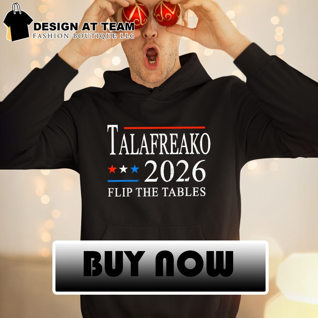 James Talarico 2026 Texas Senate Talafreako Flip The Tables shirt
