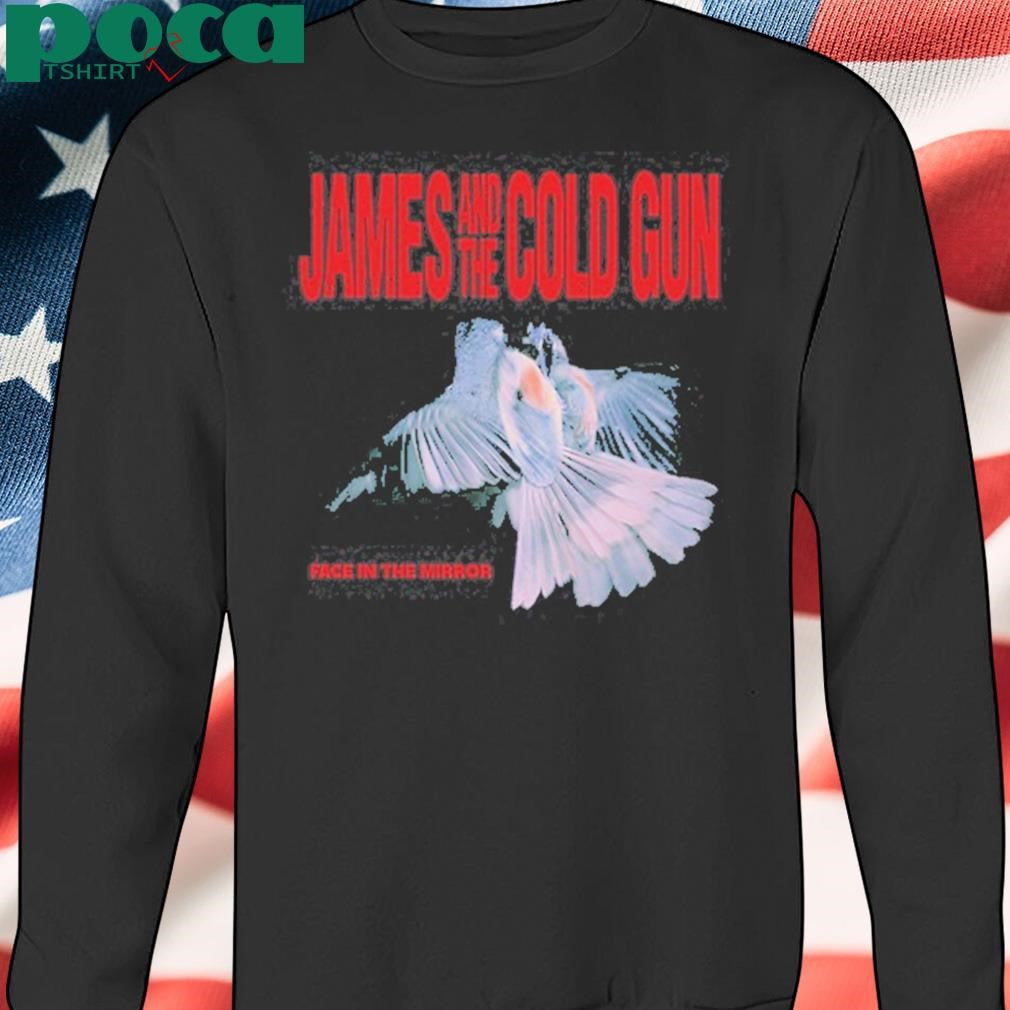James and the Cold Gun Face in the Mirror New T-Shirt