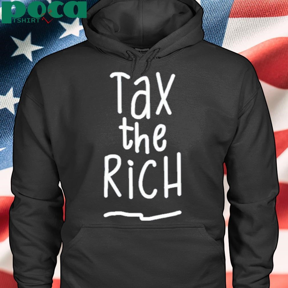 Jan Van Aken Wearing Tax The Rich Shirt