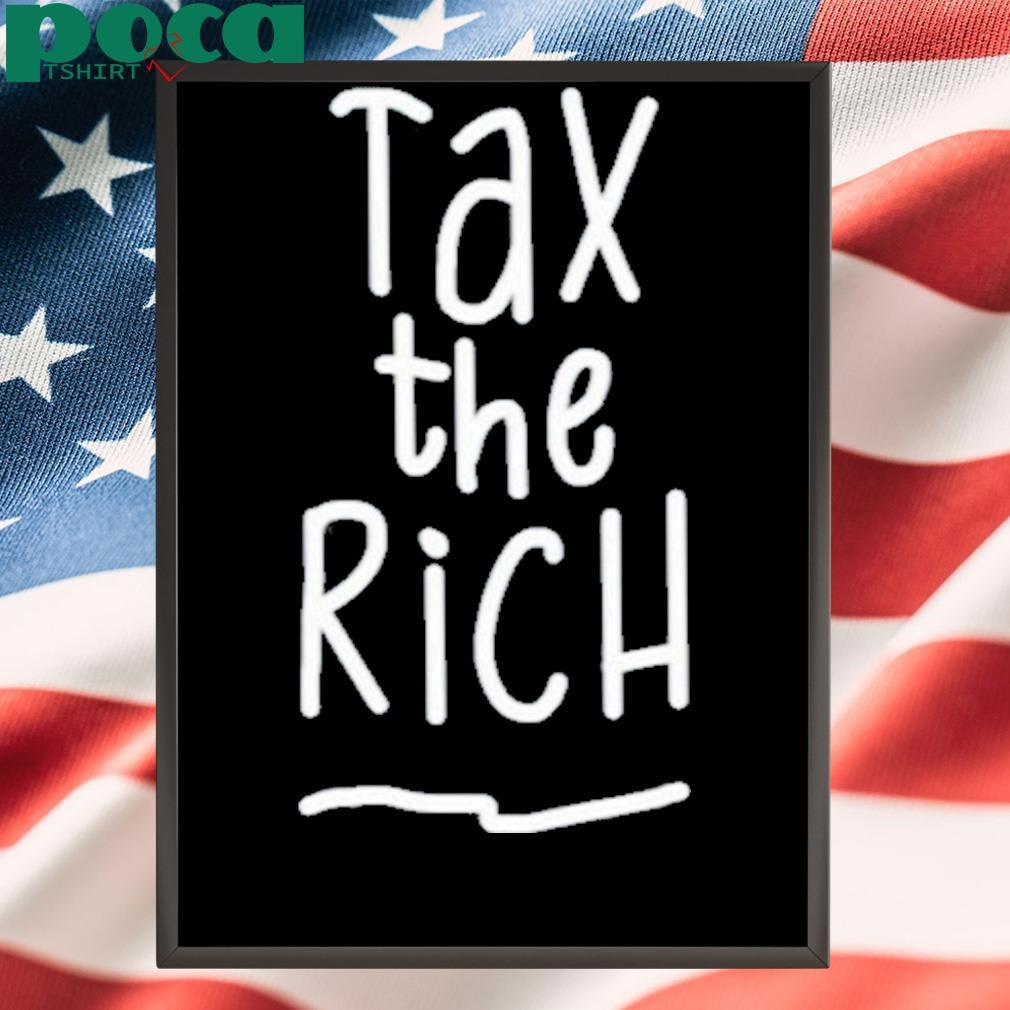 Jan Van Aken Wearing Tax The Rich Shirt
