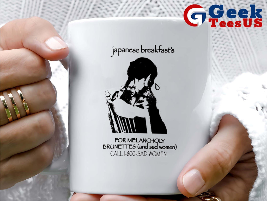 Japanese breakfast for melancholy brunettes call 1-800 shirt