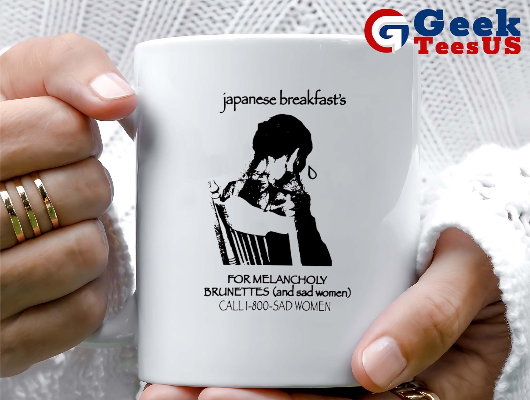 Japanese breakfast for melancholy brunettes call 1-800 shirt