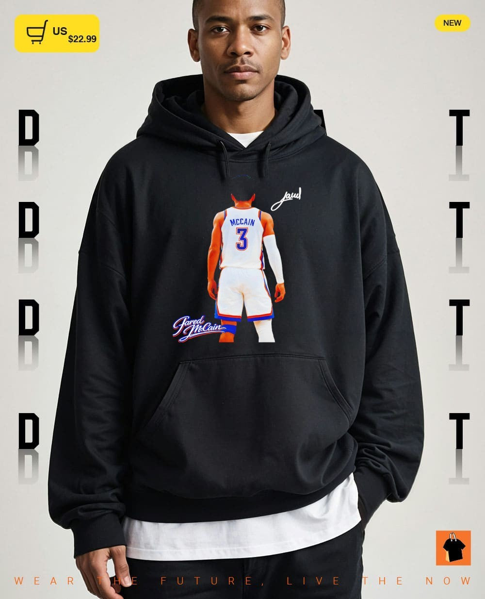 Jared McCain 3 Oklahoma City Thunder Basketball player signature shirt