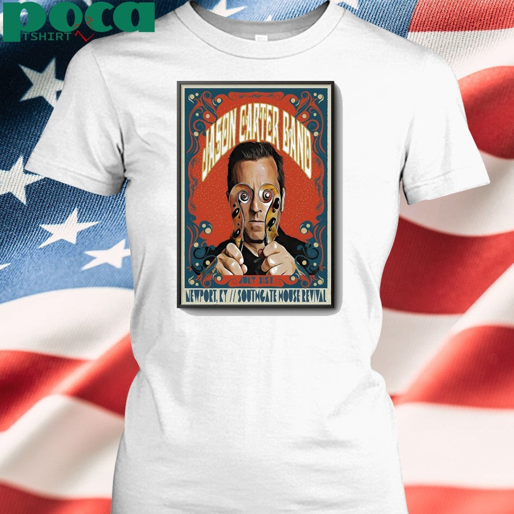 Jason Carter In Newport KY Jul 31 2025 Poster shirt