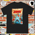 Jaws beach closed bigger boat icons poster shirt