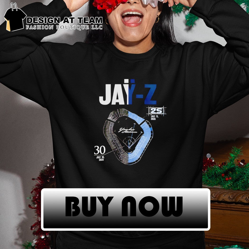 Jay-Z Yankee Stadium July 10 11 2026 25 event music shirt