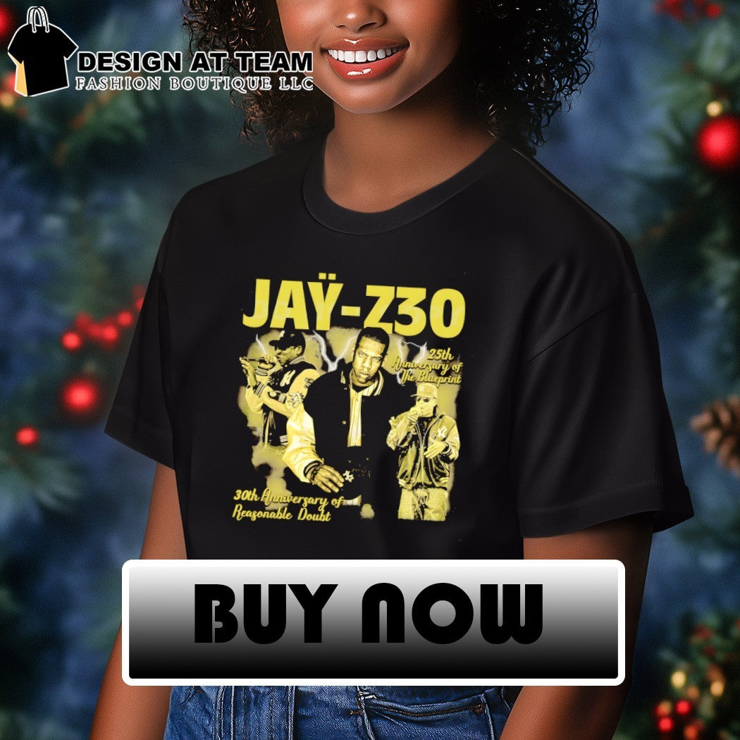 Jay-Z30 25th Anniversary of The Blueprint 30th Anniversary of Reasonable Doubt shirt