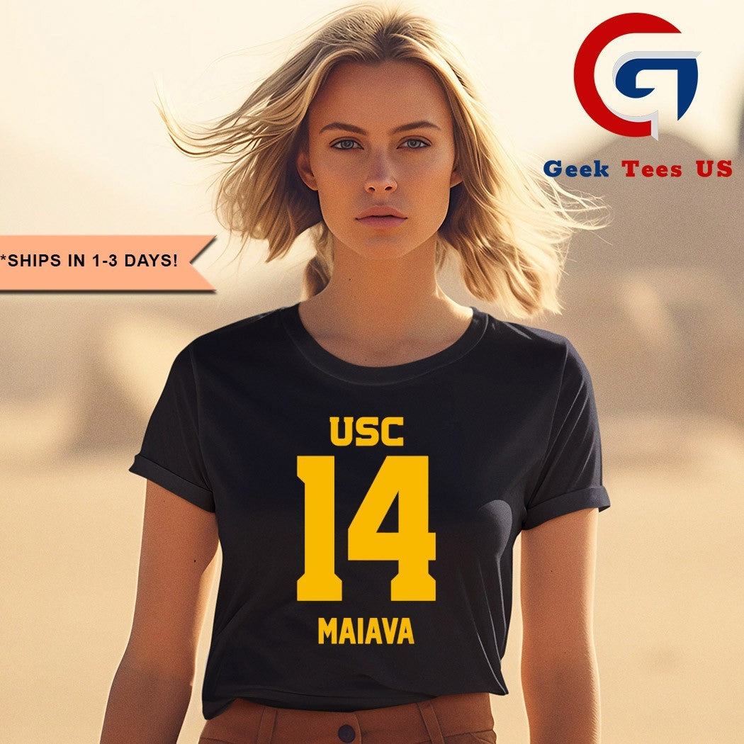 Jayden Maiava 14 USC Football shirt