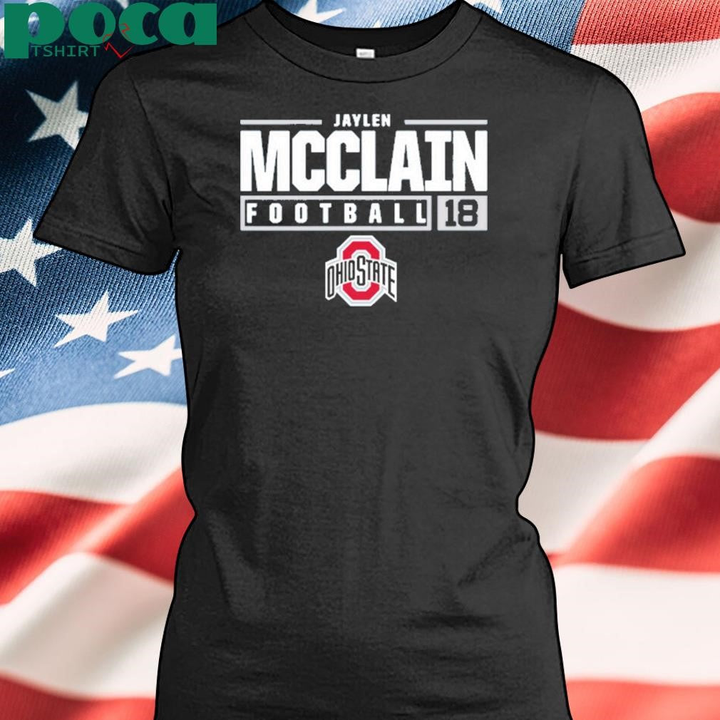 Jaylen McClain 18 Ohio State T-Shirt