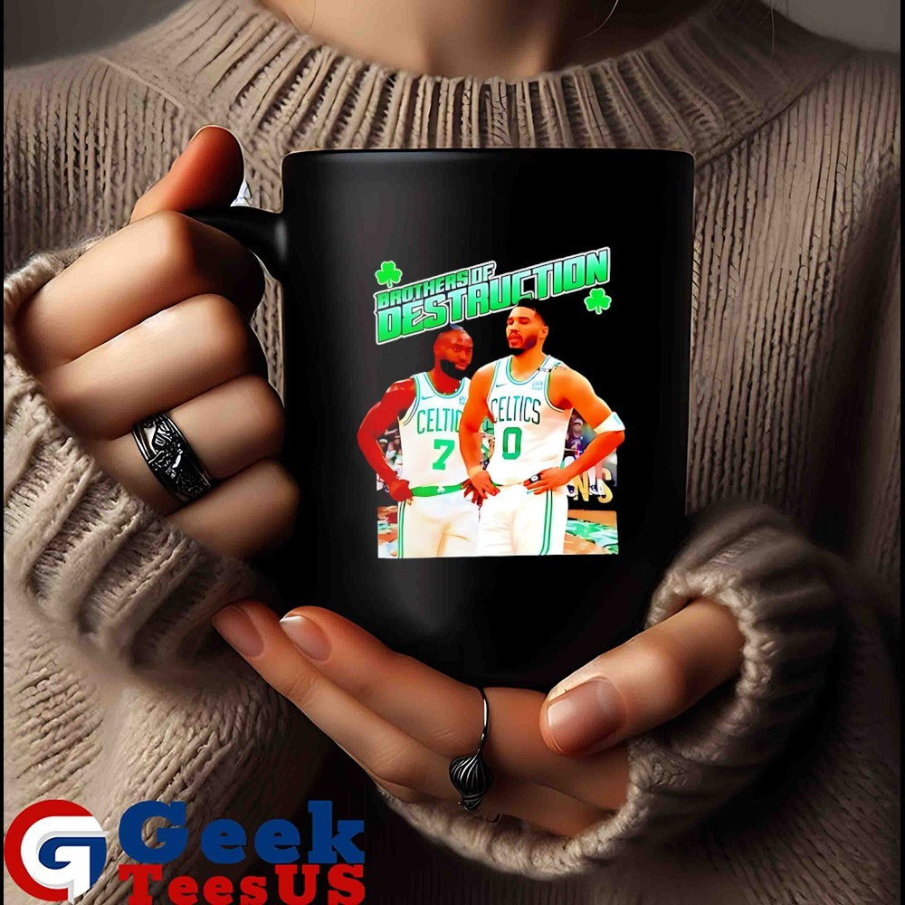 Jayson Tatum and Jaylen Brown Brothers Of Destruction shirt