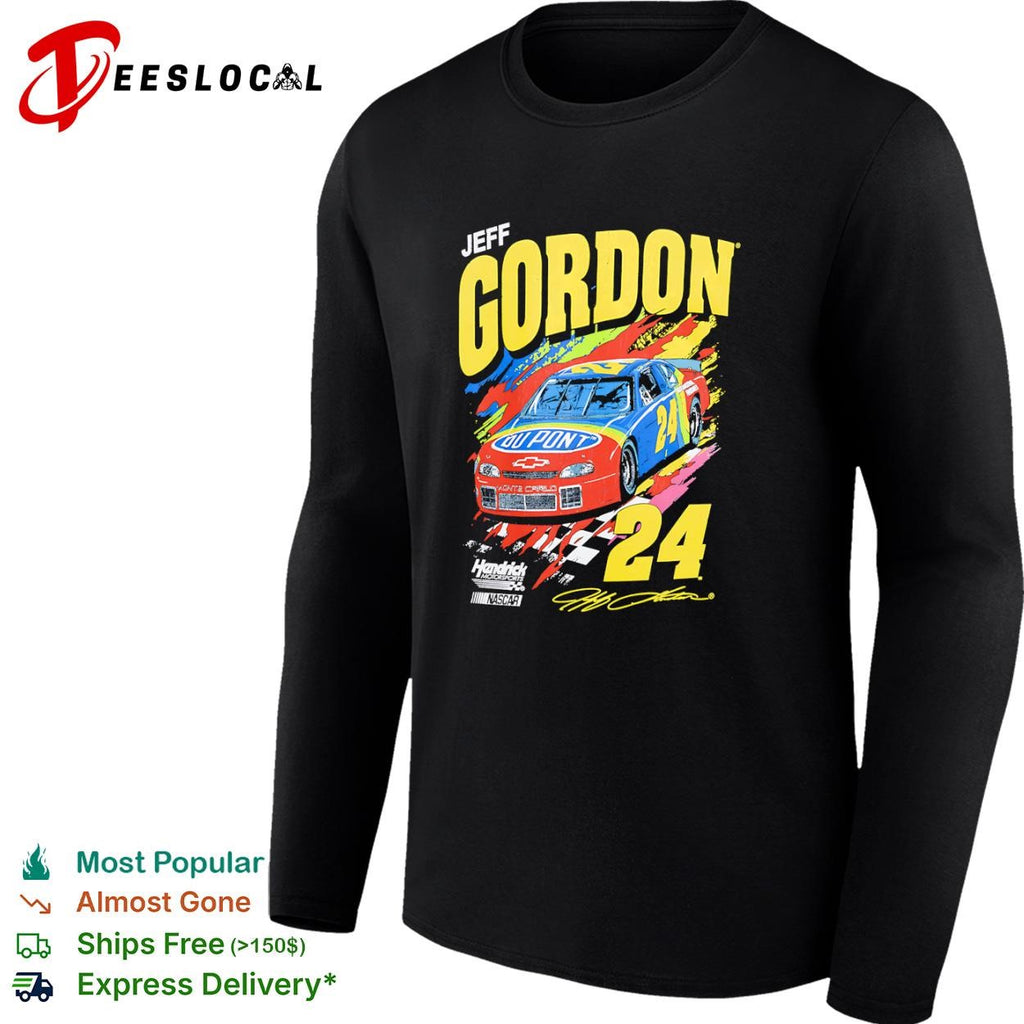Jeff Gordon Hendrick Motorsports NASCAR 24 DuPont Monte Carlo racing shirt