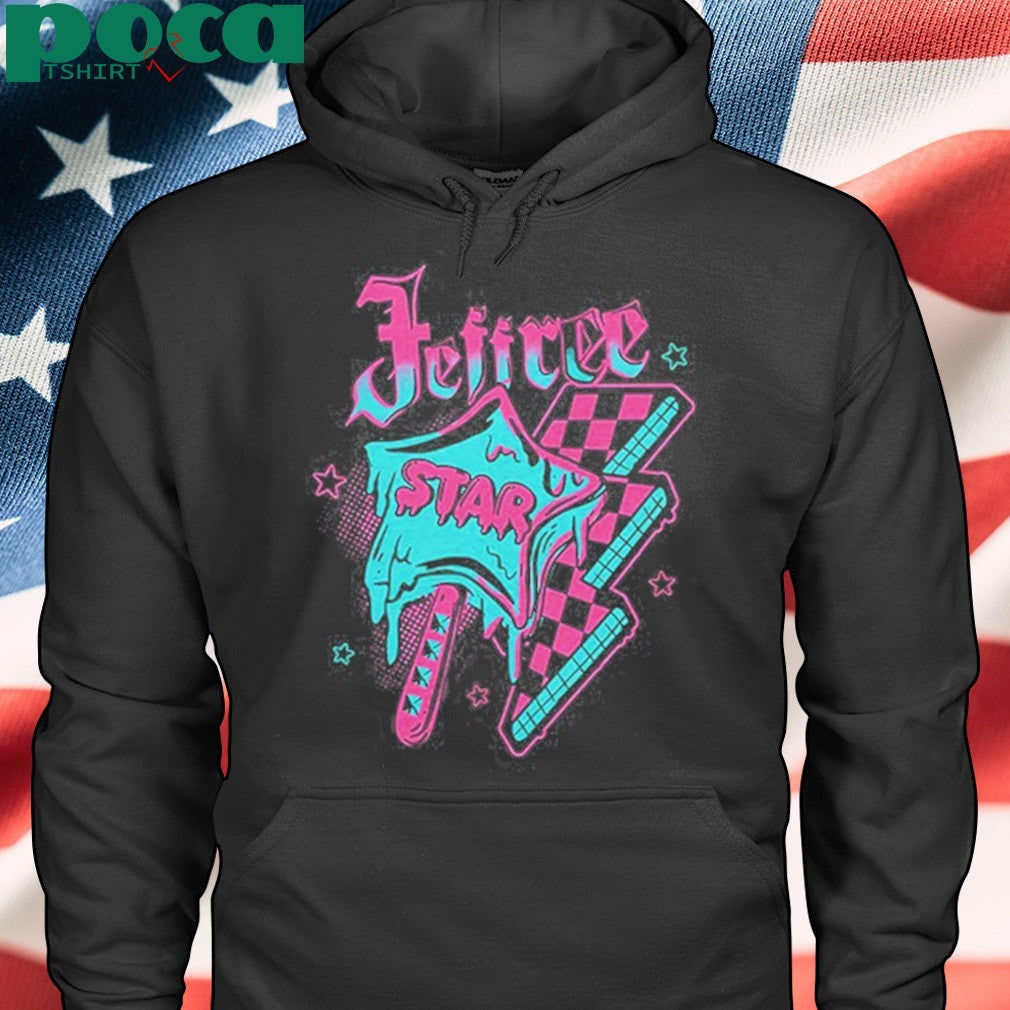 Jeffree Star Popsicle & Thunderbolt shirt