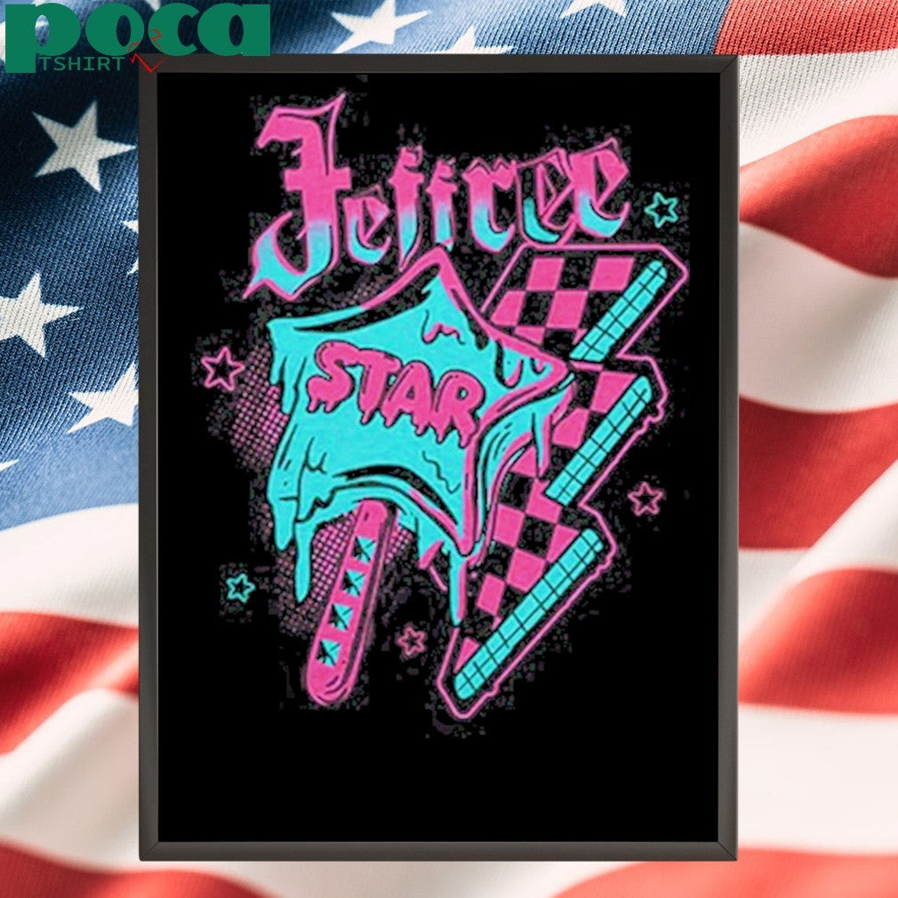 Jeffree Star Popsicle & Thunderbolt shirt