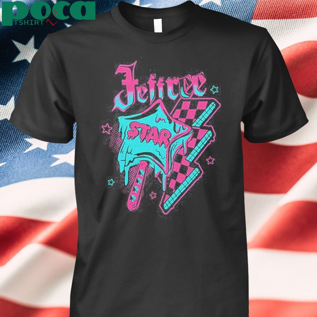 Jeffree Star Popsicle & Thunderbolt shirt