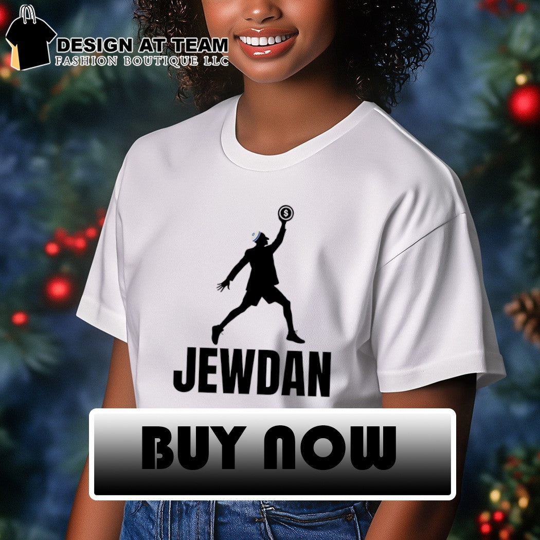 Jewdan Jewish parody logo shirt