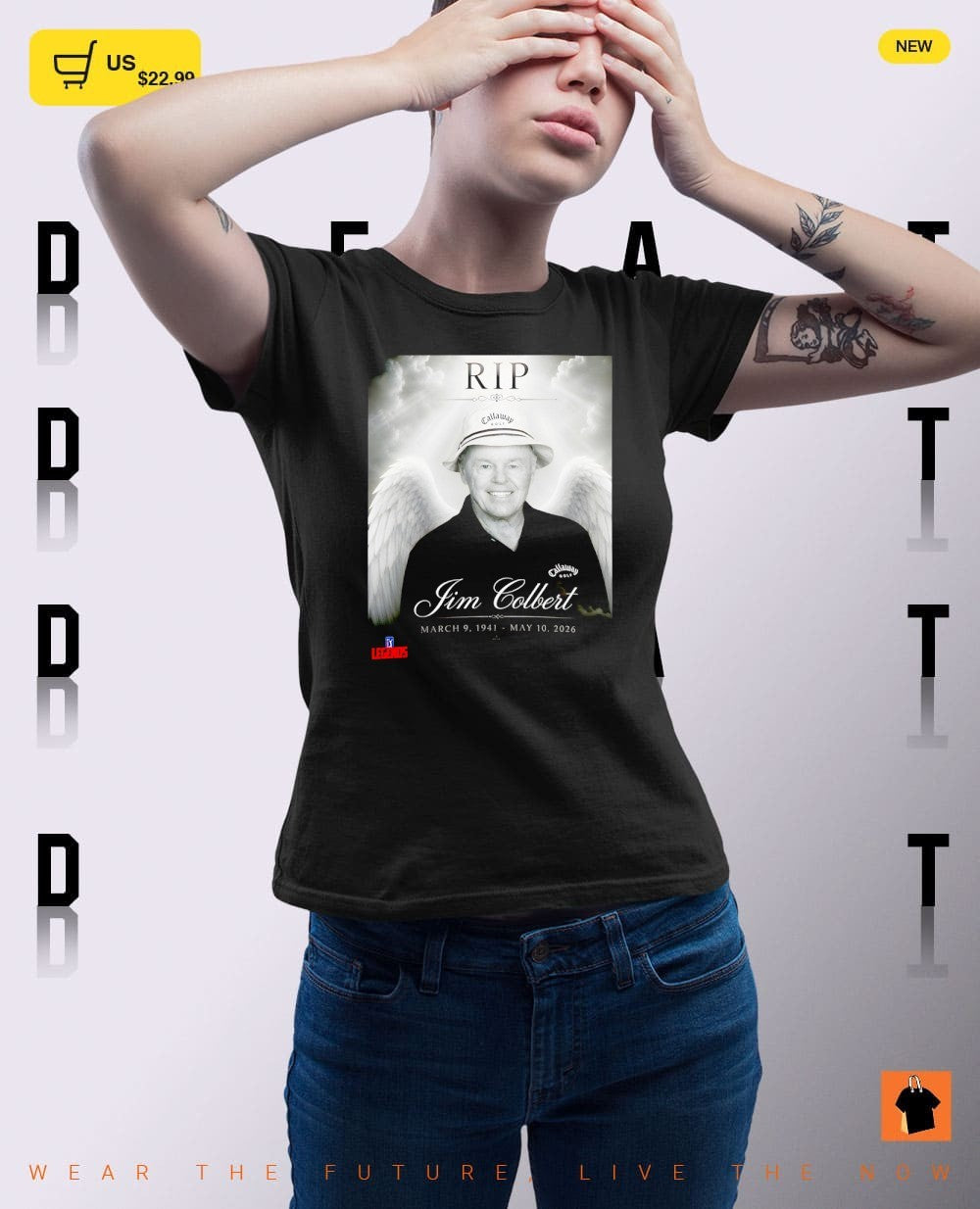 Jim Colbert RIP 1941 2026 Legends shirt