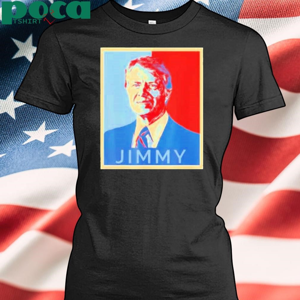 Jimmy Carter USA Former President Portrait Pop Art Shirt