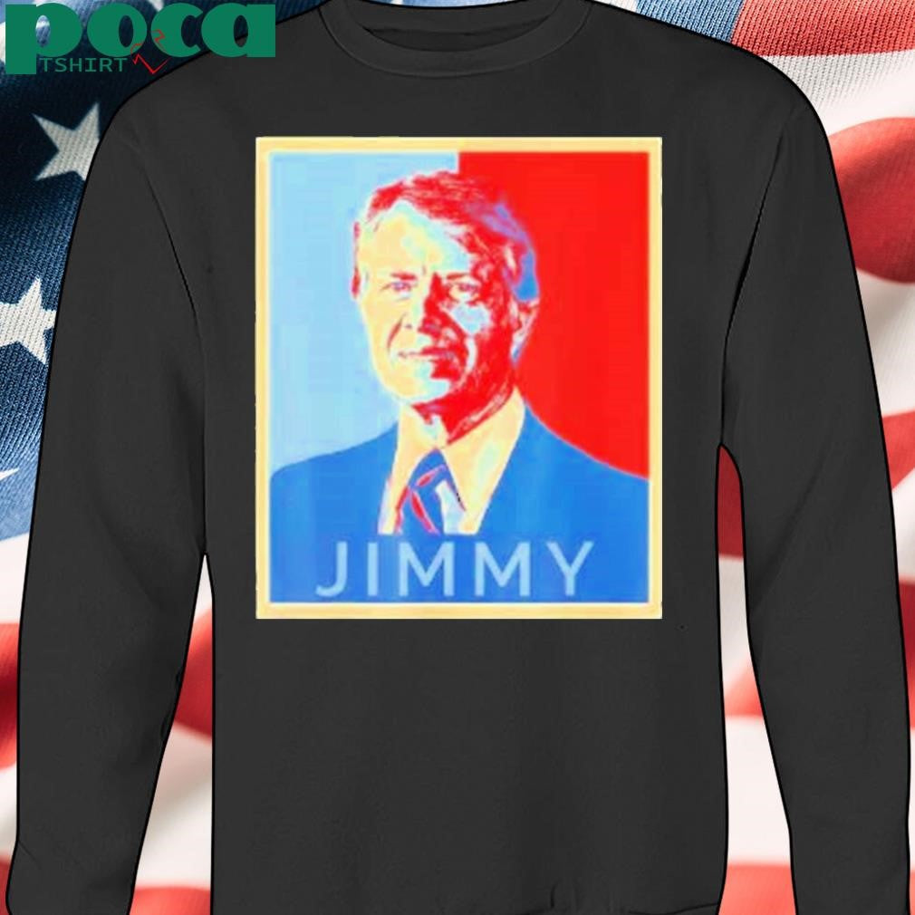 Jimmy Carter USA Former President Portrait Pop Art Shirt