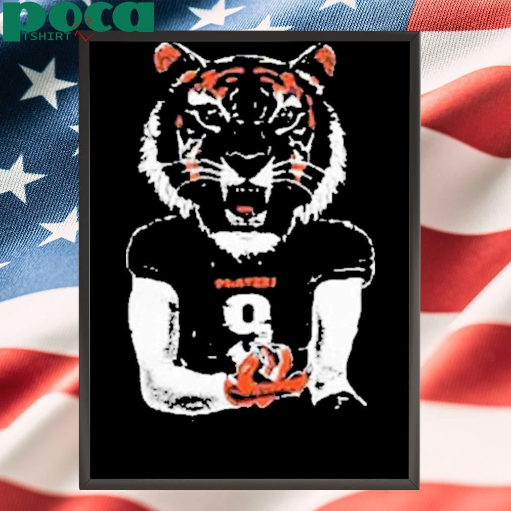 Joe Burrow Ice In My Veins Tiger Shirt