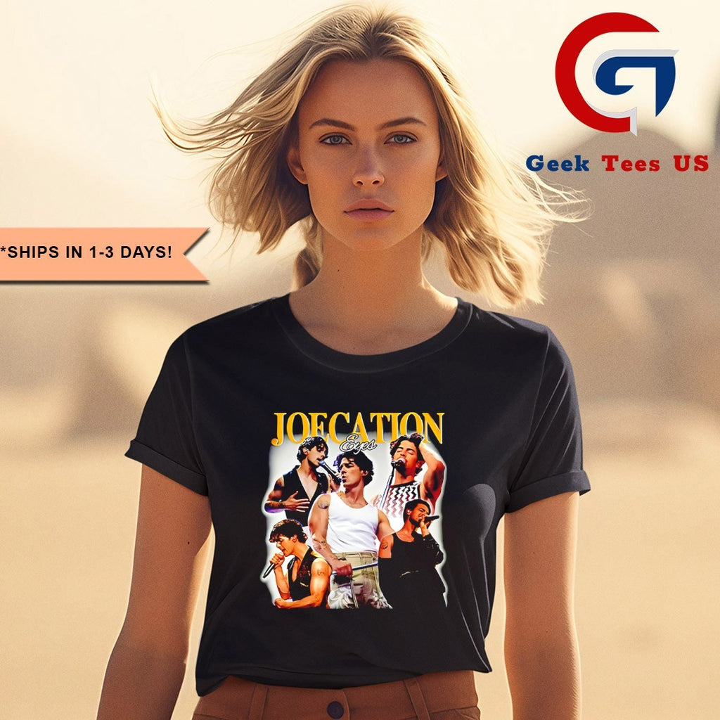 Joecation Eyes Jonas Brothers graphic shirt