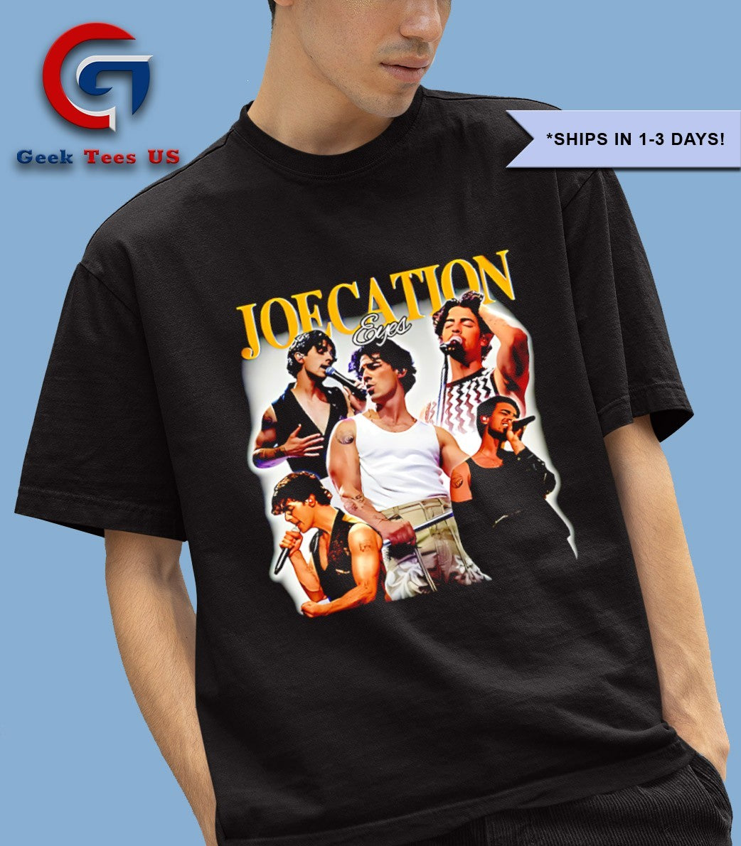 Joecation Eyes Jonas Brothers graphic shirt