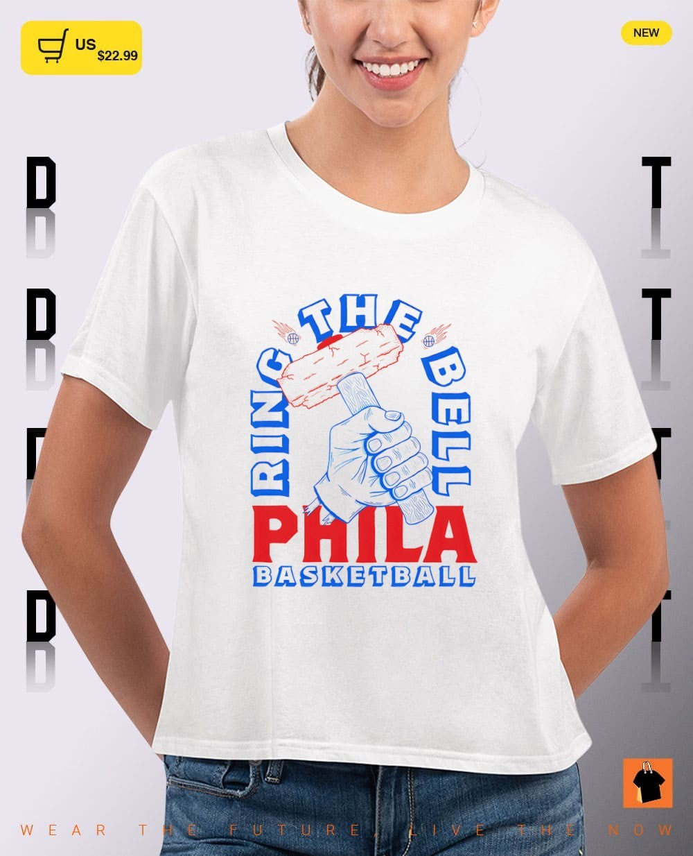 Joel Embiid Ring the Bell Philadelphia 76ers Basketball shirt