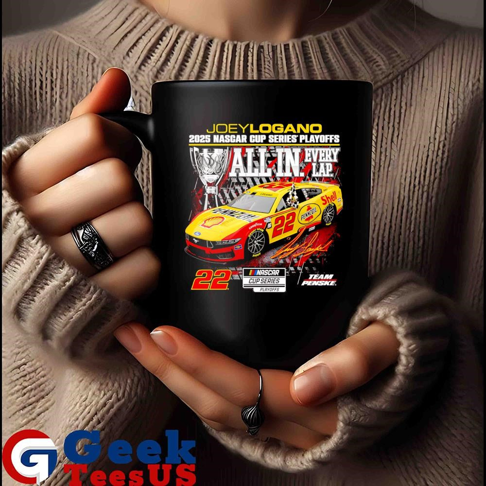 Joey Logano Checkered Flag Sports 2025 NASCAR cup series playoffs Weathertech all in shirt