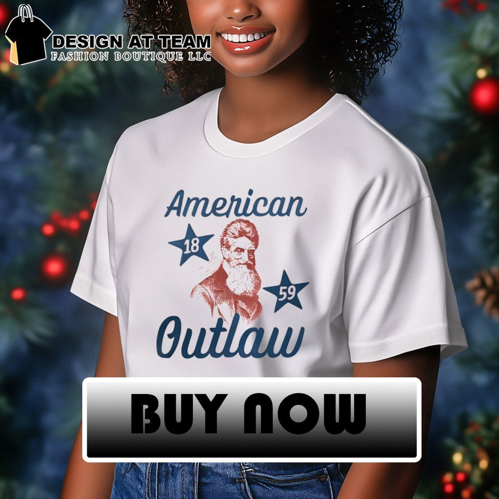 John Brown American outlaw 1859 shirt