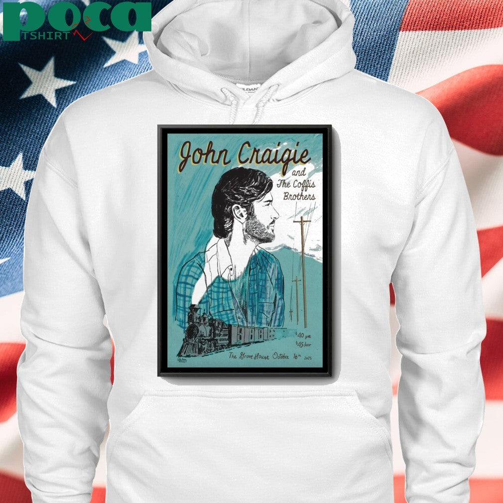John Craigie In Mariposa CA On Oct 16 2025 Poster shirt