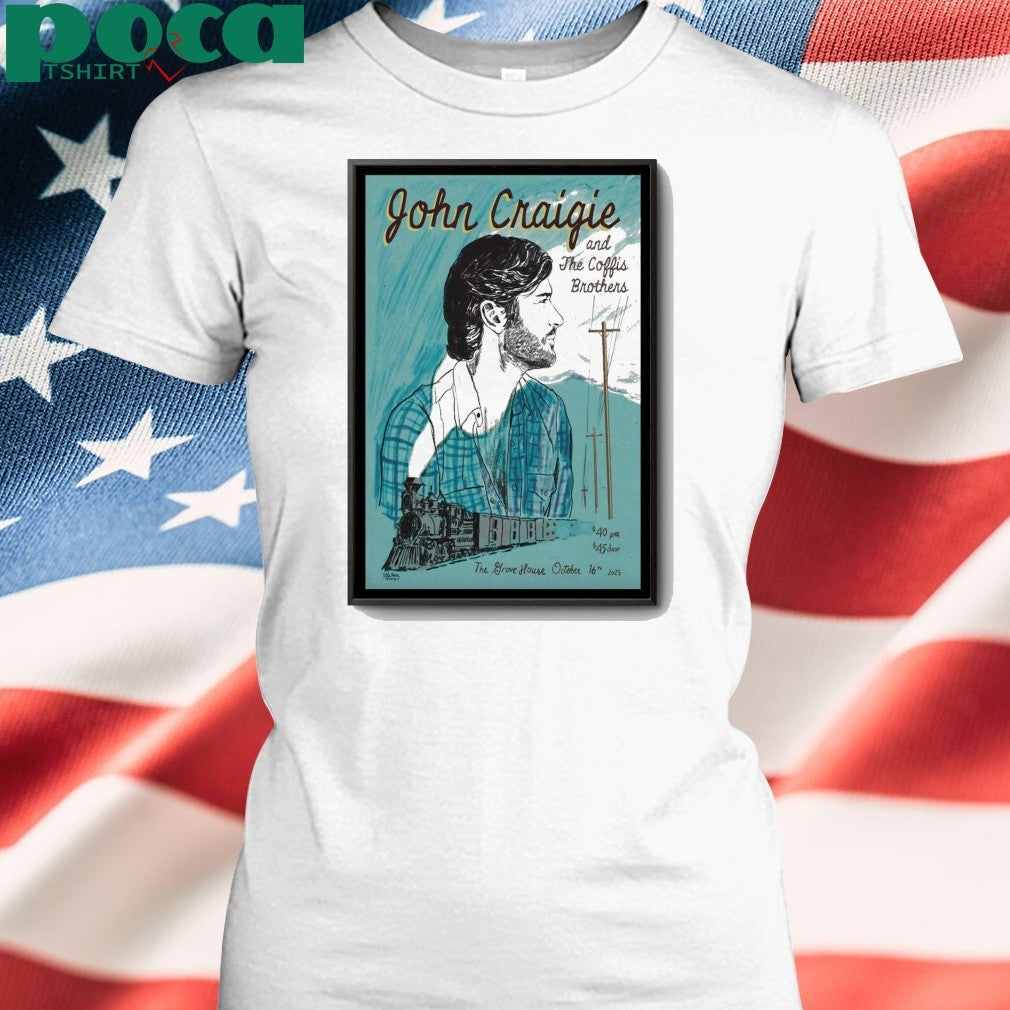 John Craigie In Mariposa CA On Oct 16 2025 Poster shirt