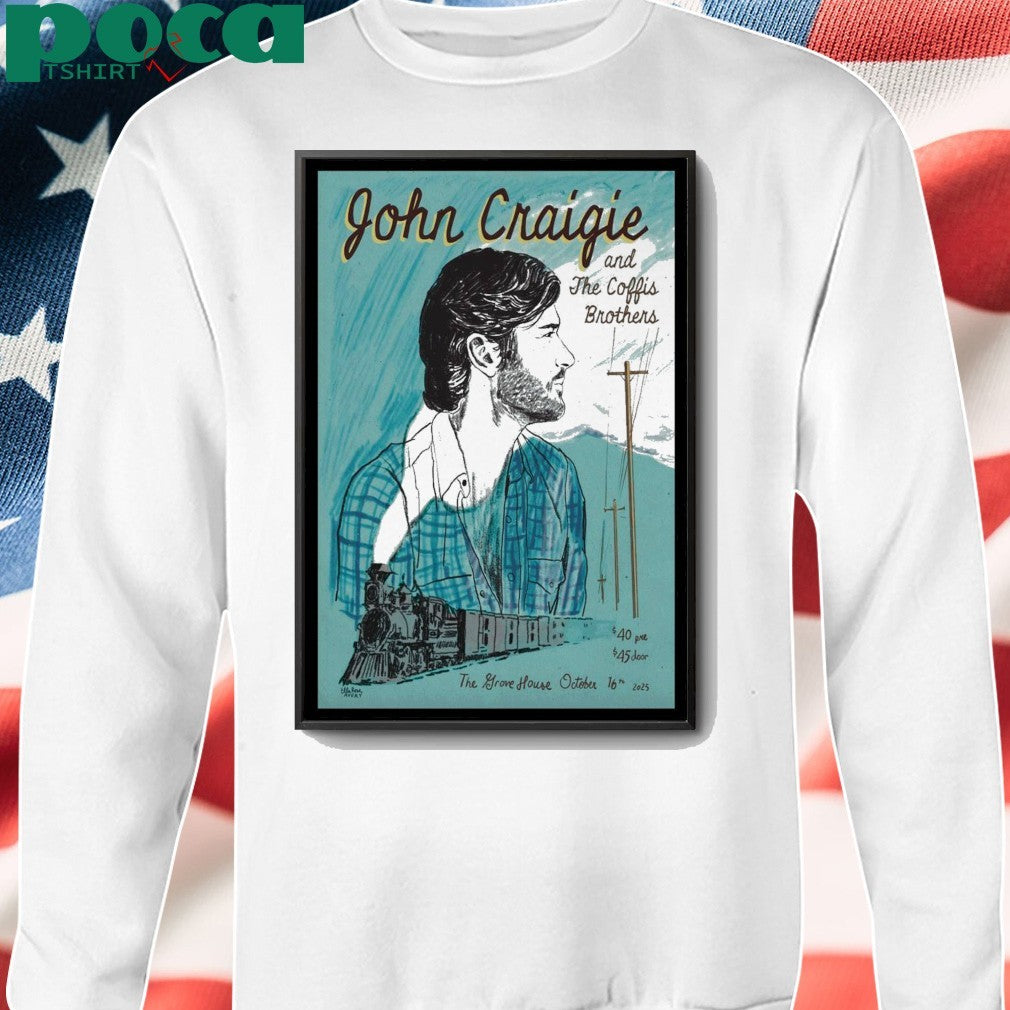 John Craigie In Mariposa CA On Oct 16 2025 Poster shirt