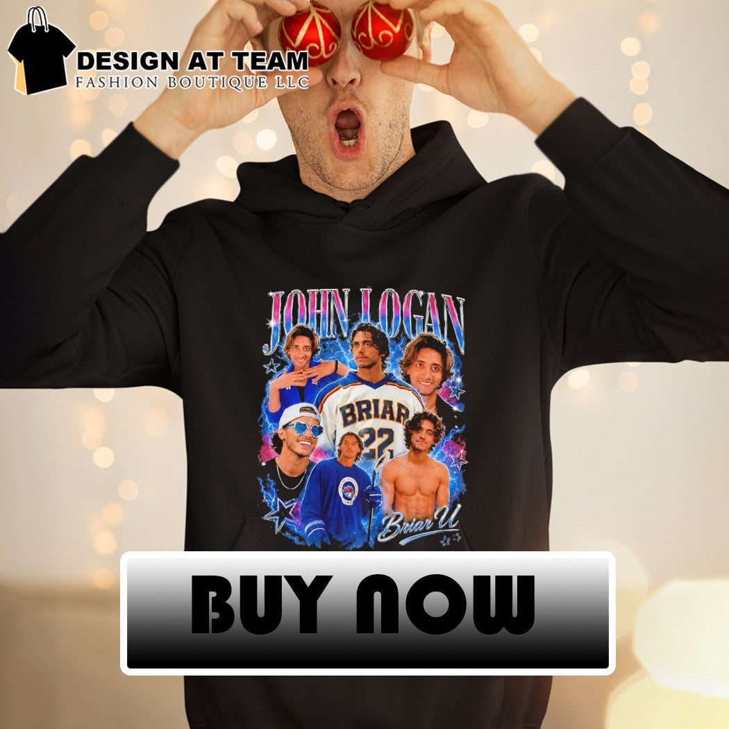 John Logan Briar University Hockey Romance Bookish Off Campus graphic shirt