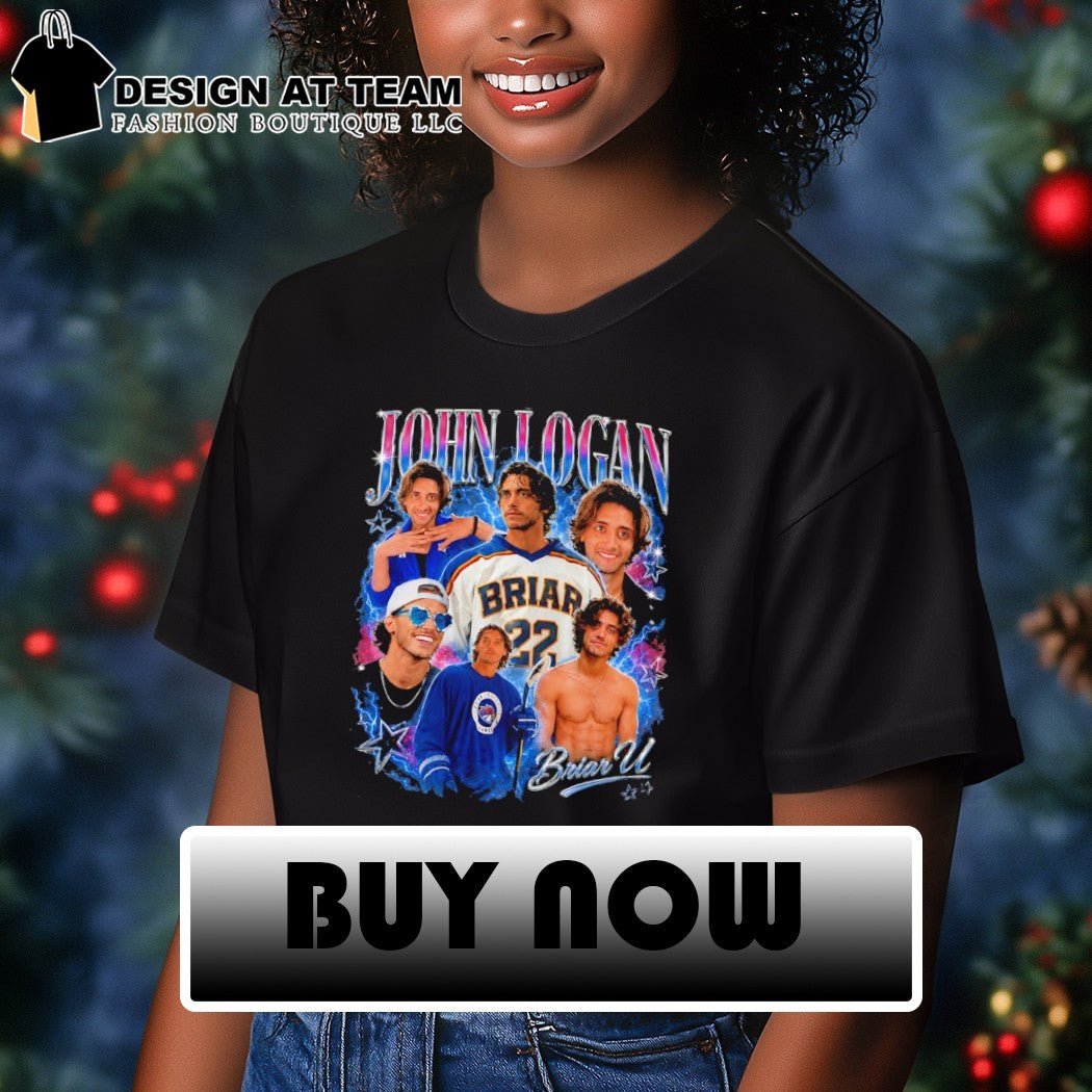John Logan Briar University Hockey Romance Bookish Off Campus graphic shirt