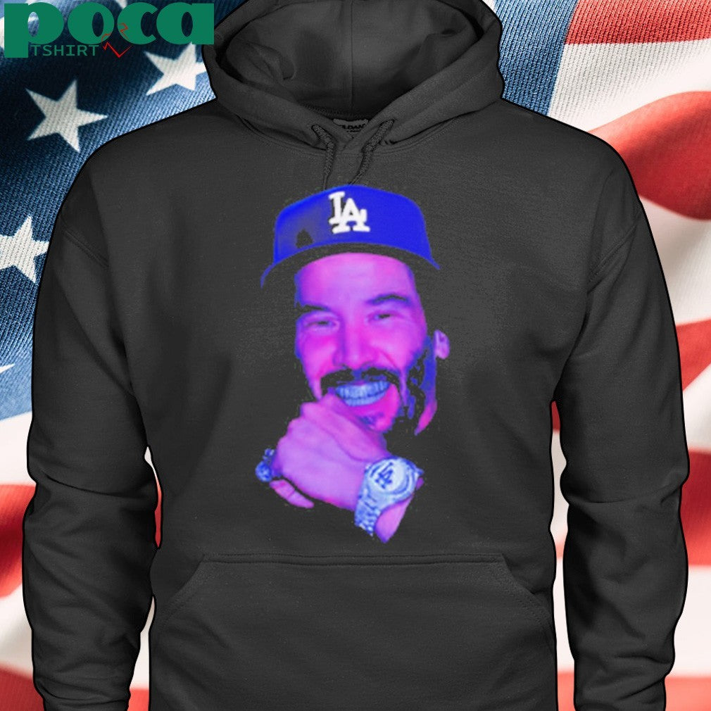 John Wick Keanu Reeves Diamond hat LA shirt