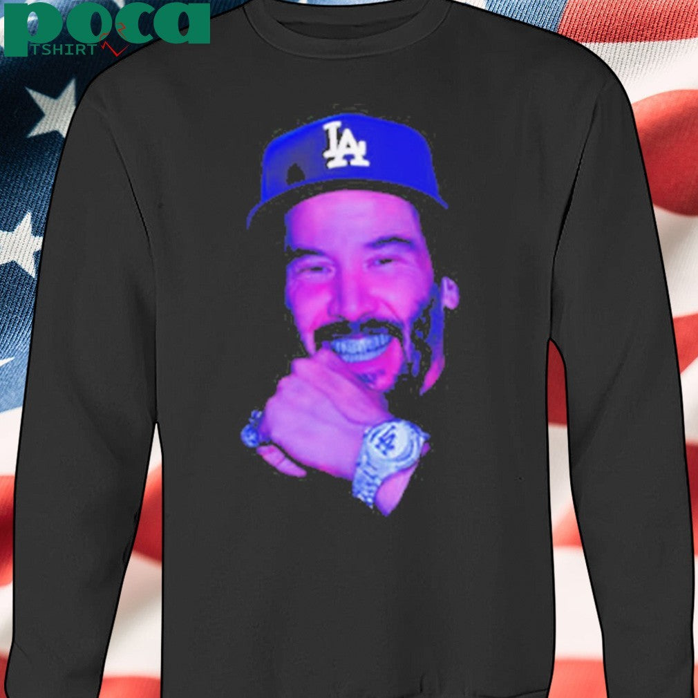 John Wick Keanu Reeves Diamond hat LA shirt