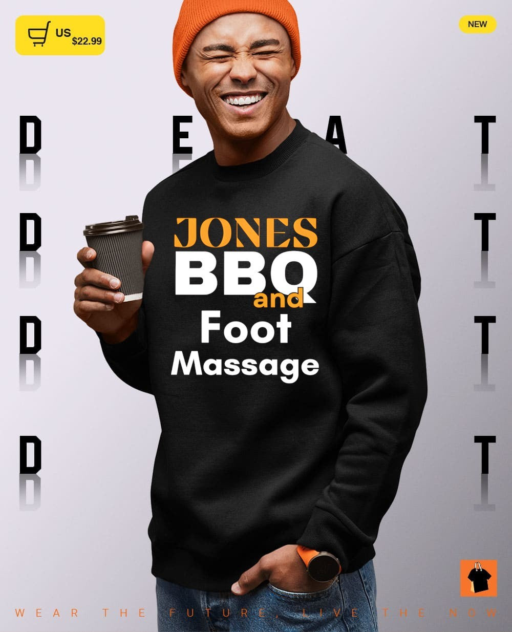 Jones BBQ and Foot Massage shirt