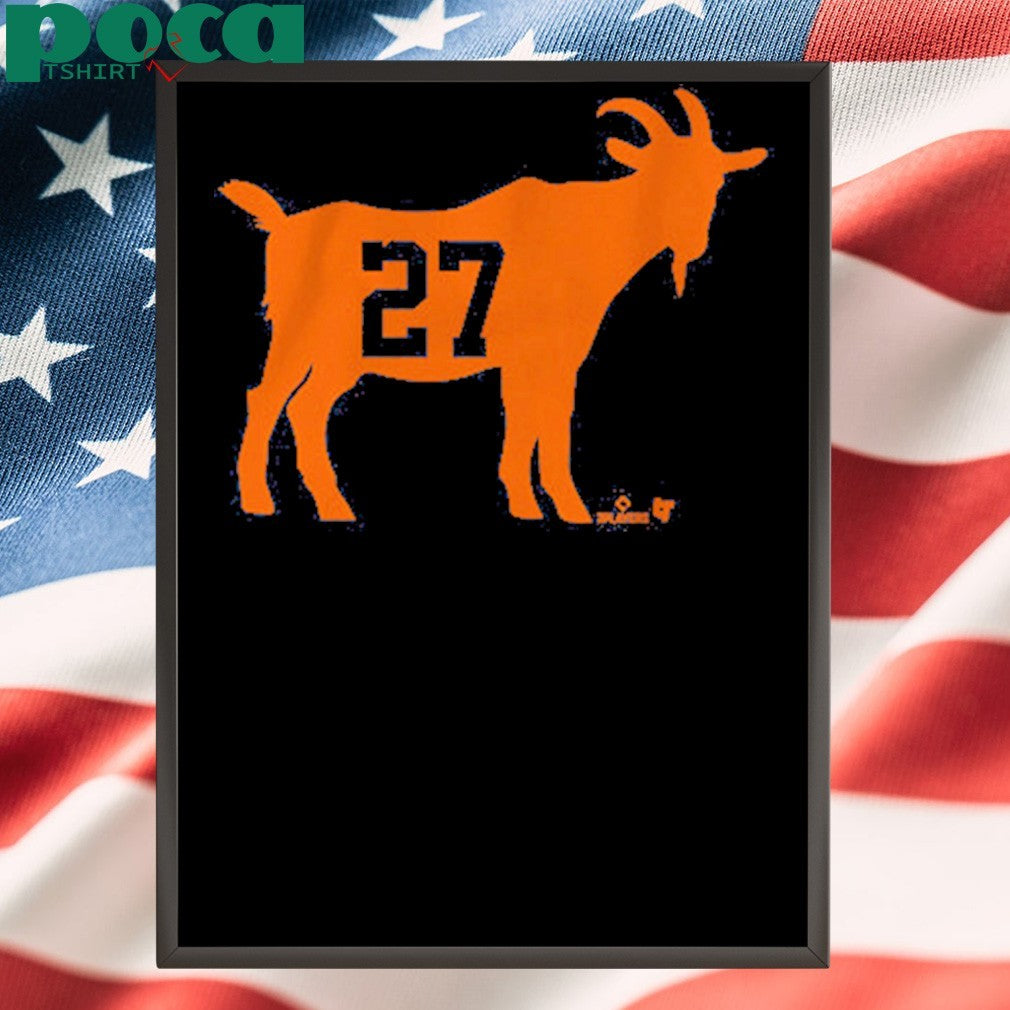 Jose Altuve GOAT 27 shirt