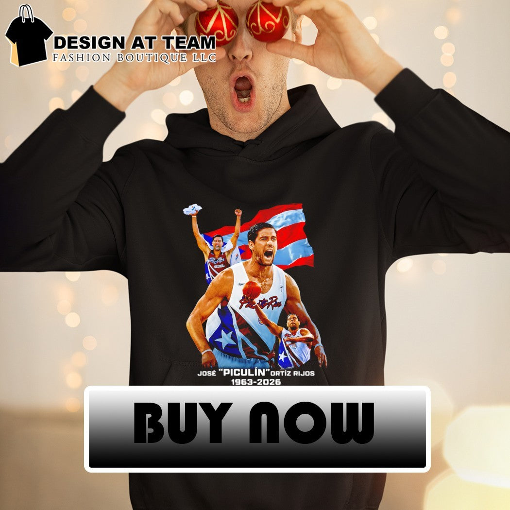 José Piculín Ortiz Rijos Puerto Rican Basketball 1963 2026 RIP shirt