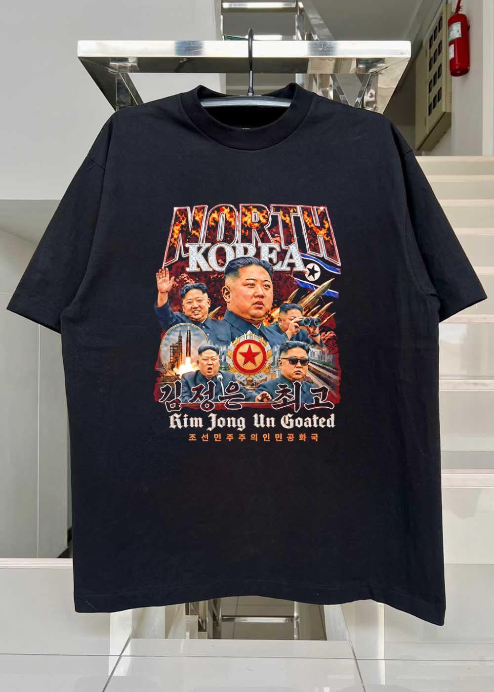 Joseon Minjujuui Inmin Gonghwaguk Kim Jong Un Goated North Korea shirt