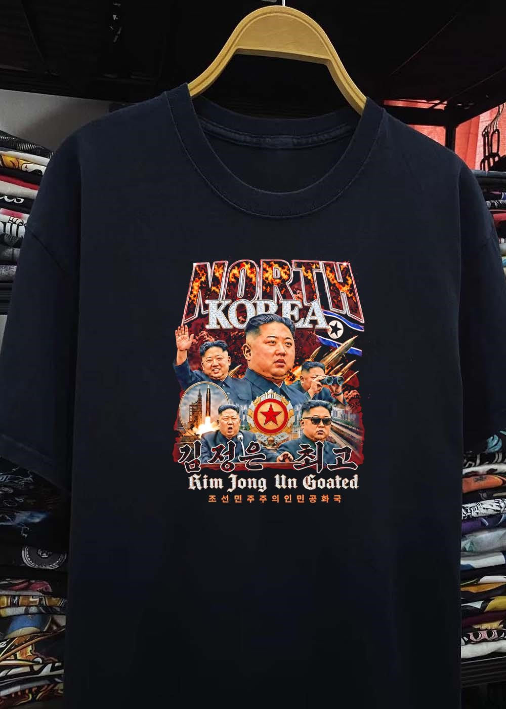 Joseon Minjujuui Inmin Gonghwaguk Kim Jong Un Goated North Korea shirt