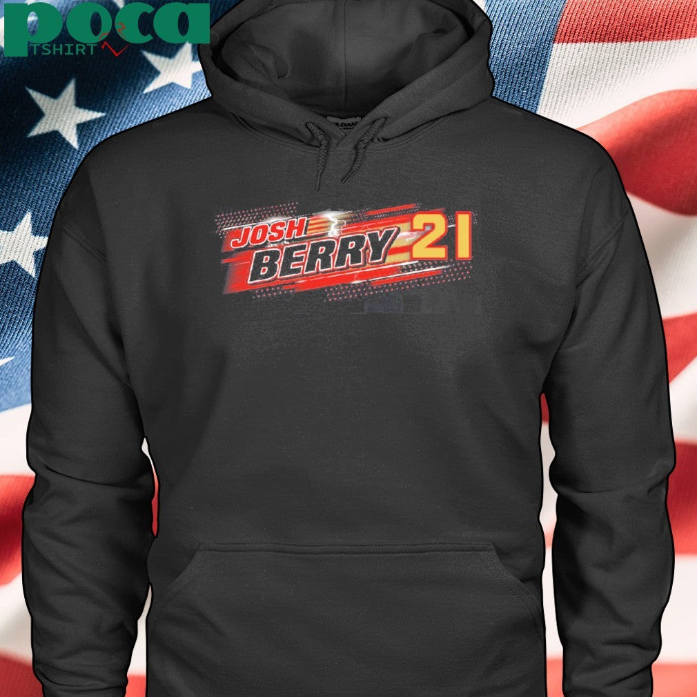 Josh Berry Checkered Flag Sports Name & Number T-Shirt