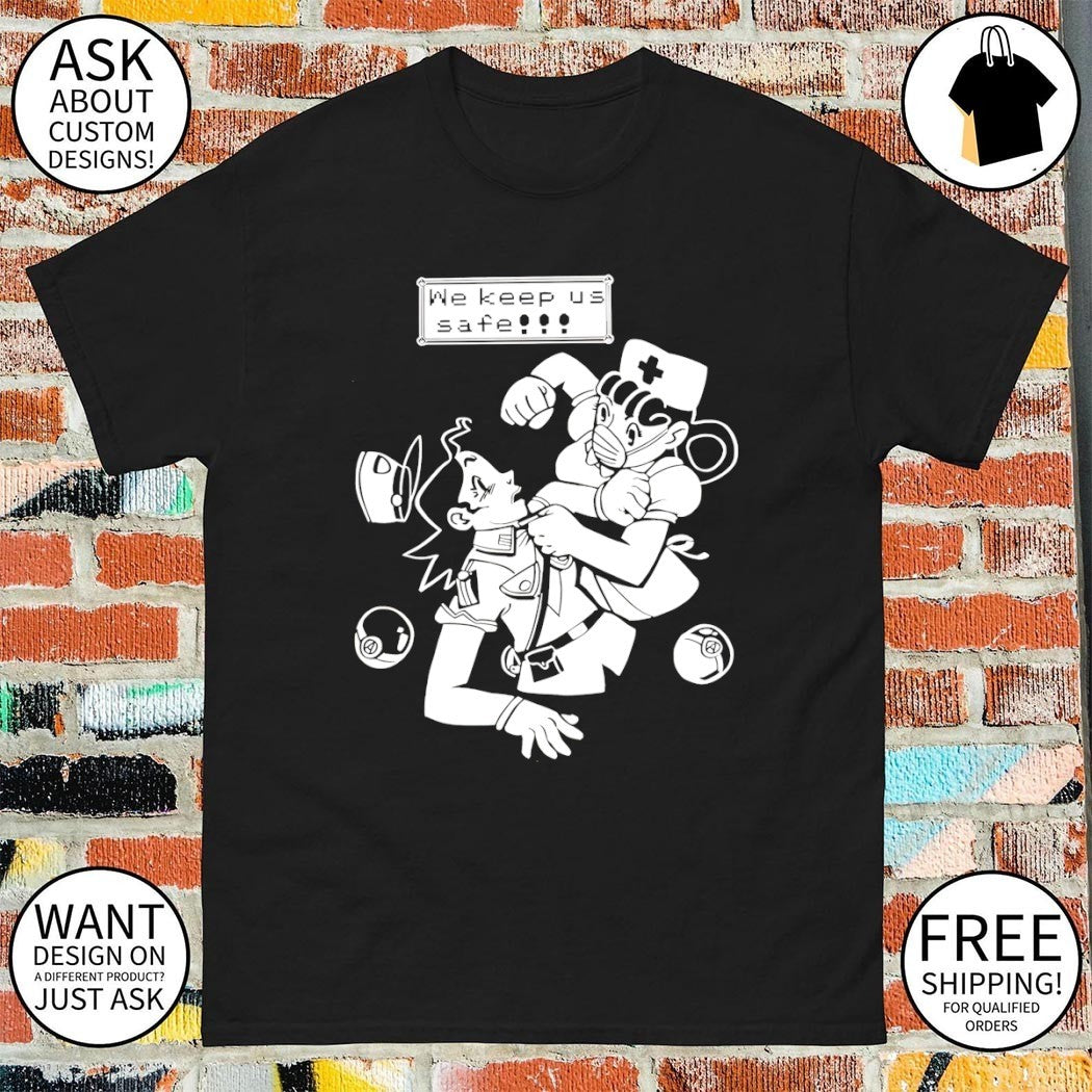 Joy vs Jenny ACAB Jonas Goonface we keep us safe shirt