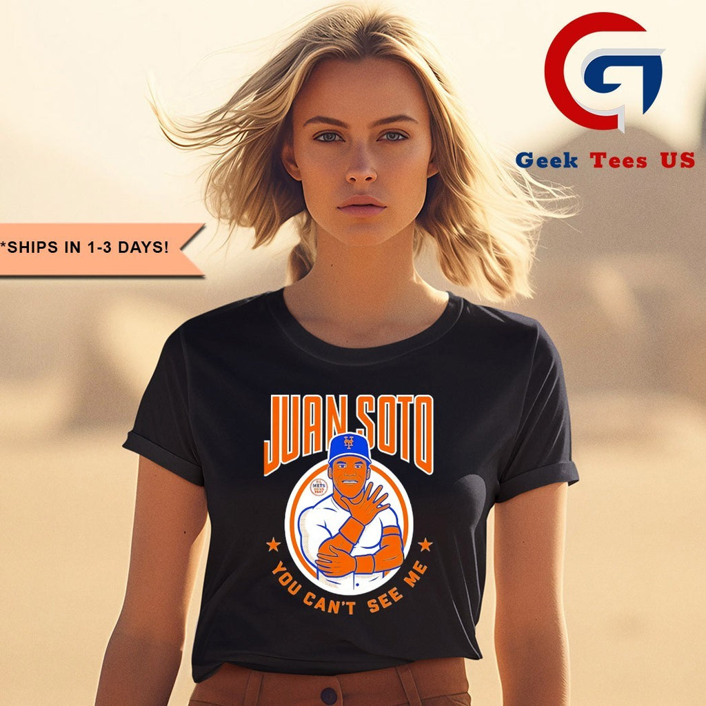 Juan Soto you can’t see me New York Mets baseball shirt
