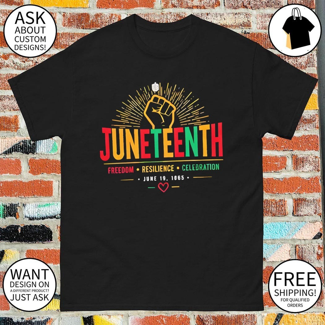Juneteenth 250 Years of Freedom Heritage Celebration June 19 1865 shirt