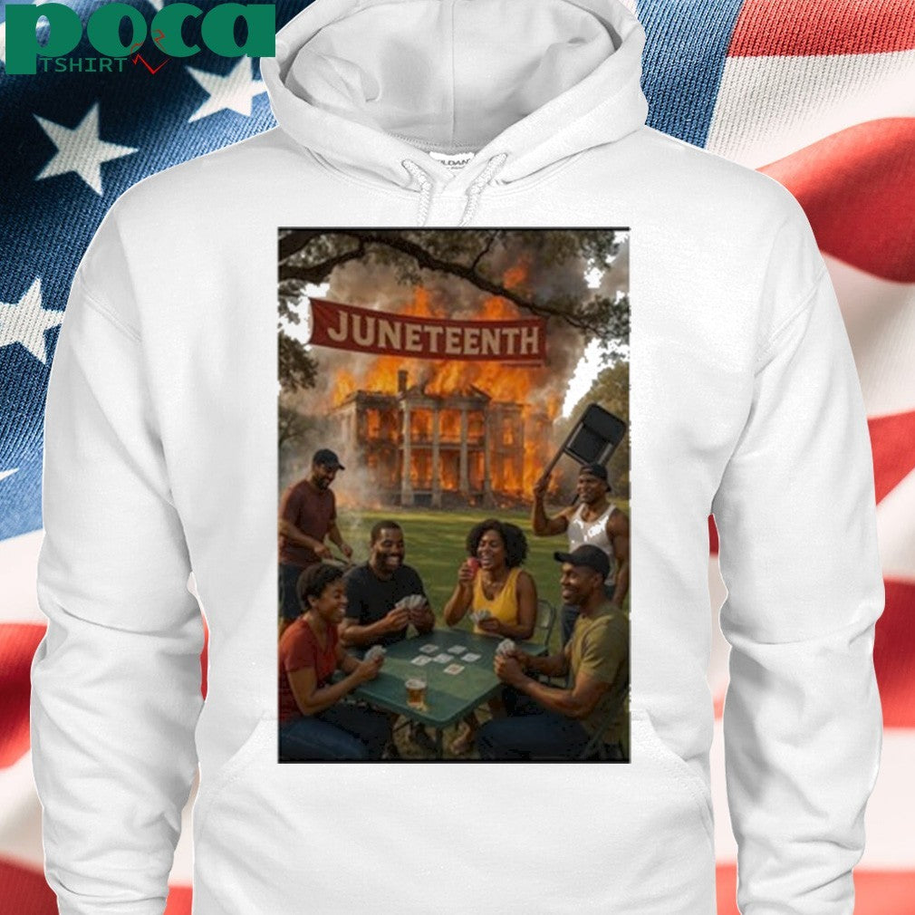 Juneteenth Nottoway Plantation Fire Shirt
