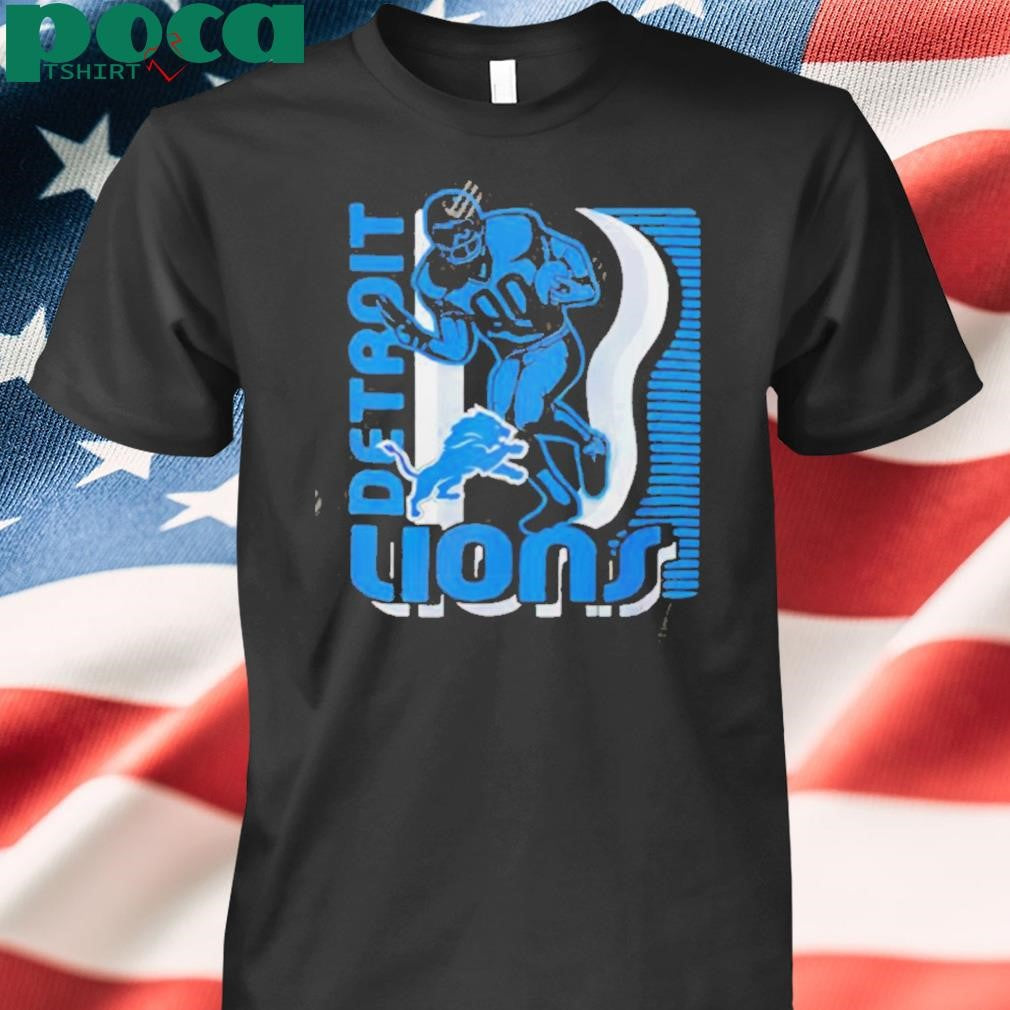 Junk Food Clothing Detroit Lions retro shirt
